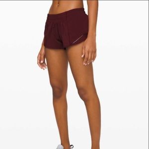 lululemon hotty hot shorts